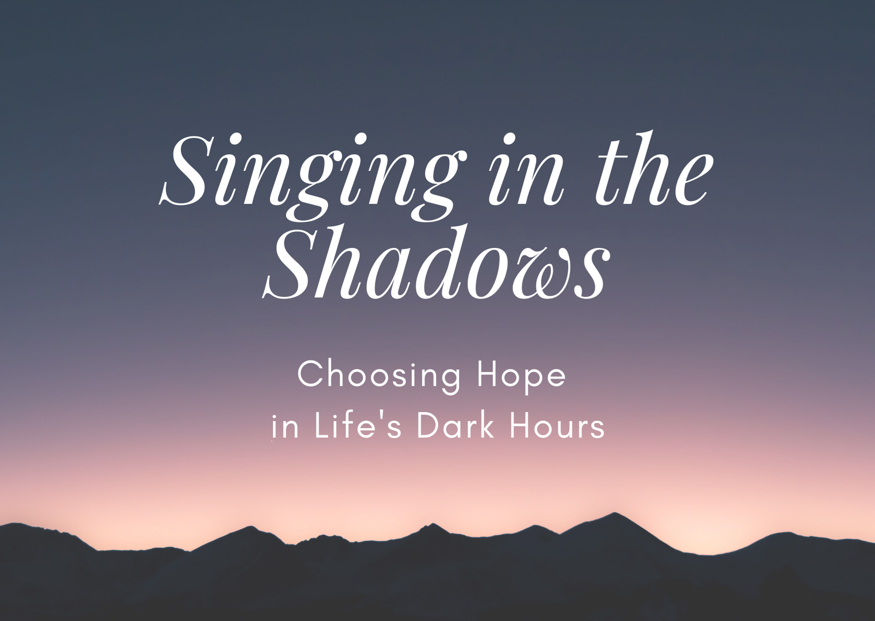 Singing in the Shadows